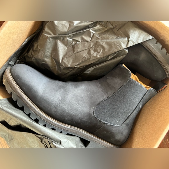 Patina Men’s Boots Size 9.5 Shadow Black - Picture 4 of 11